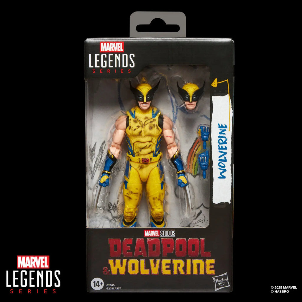 Genuine Hasbro Marvel Legends Deadpool & Wolverine Blade X-23 Battle Damaged Wolverine Action Figure Toys for Boys Gift Model