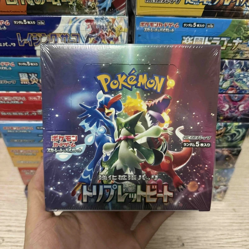 Hot Sale Original Card Ptcg Japanese Edition Sv1v Sv1a Sv2d Sv2p Sv2a 151 Sv3 Sv3a Bale Off Whole Box Transaction Card