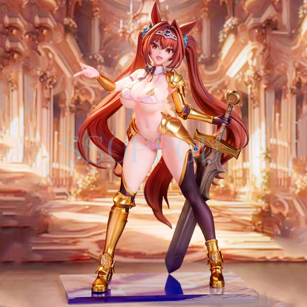 NEW Umamusume: Pretty Derby Figure Daiwa Scarlet 28cm Anime Girl PVC Action Figure Toy Game Statue Adult Collection Model Doll