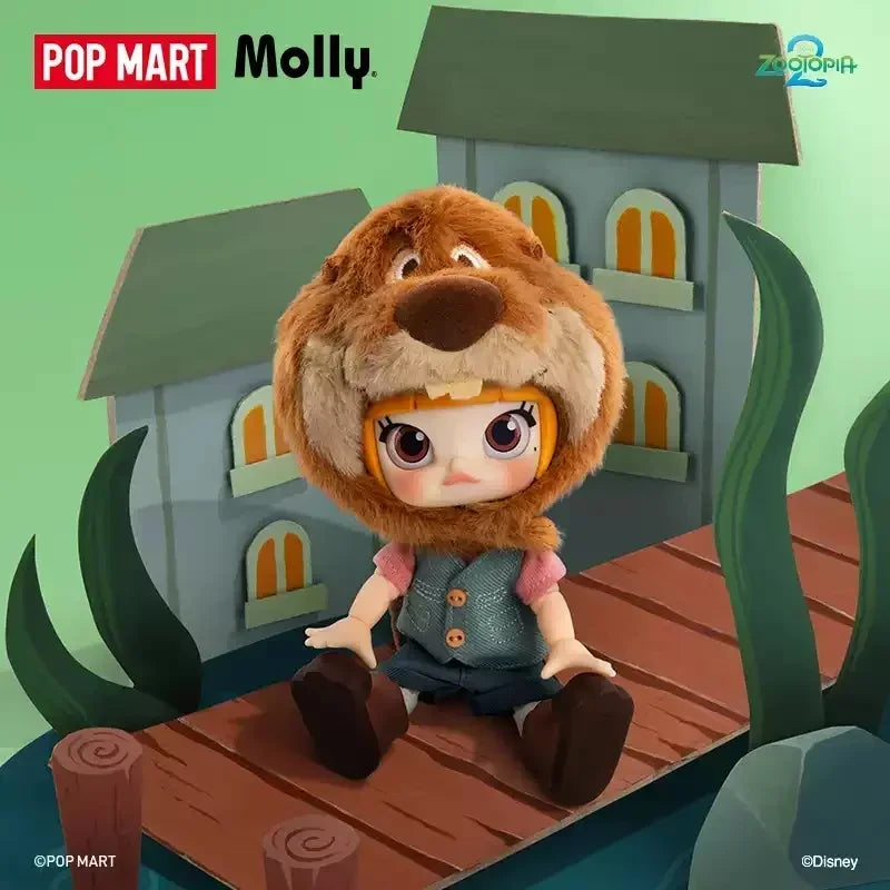 POP MART MOLLY ZOOTOPIA 2 Series 1/12 Blind Box Toys Kawaii Anime Action Figure Surprise Mystery Box Dolls Gift