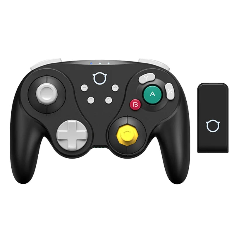 NYXI Warrior Black Kabelloser Bluetooth-Gamecontroller für Gamecube, Wii, Switch 2, Switch OLED, Switch Lite und PC