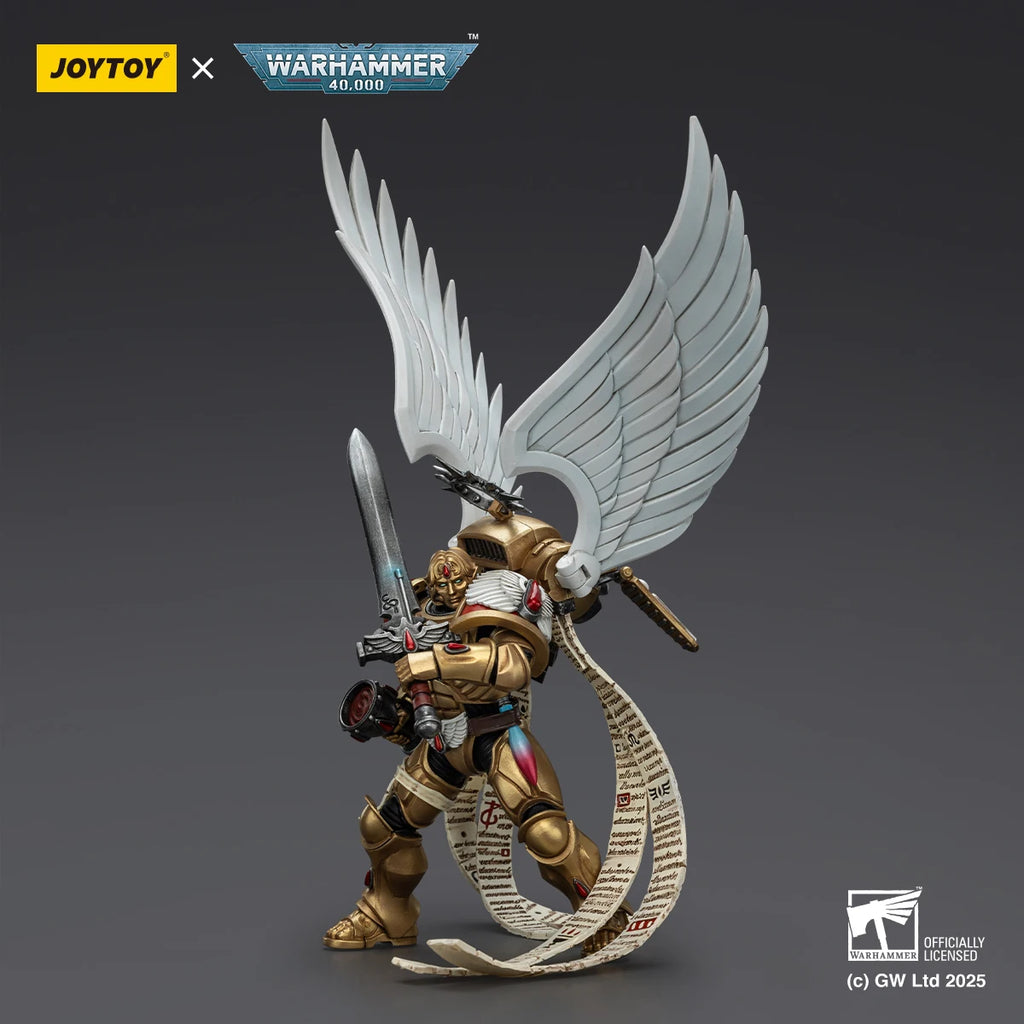 JOYTOY Warhammer The Horus Heresy 1/18 Scale Blood Angels The Sanguinor with Encarmine Broadsword Figurine Model Movable Joint