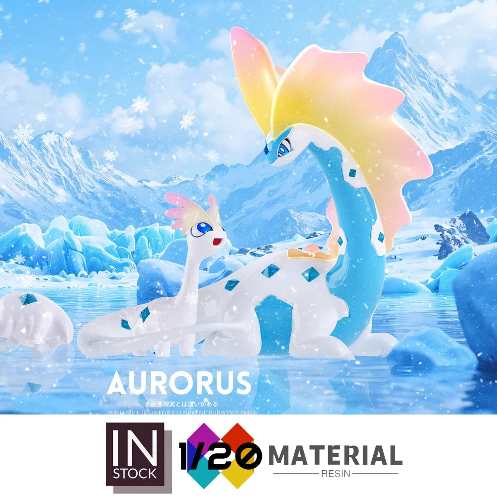 [PREORDER]1/20 Resin Scale World [MOON STONE] [PGroup2 ]Amaura & Aurorus MegaCharizard-X