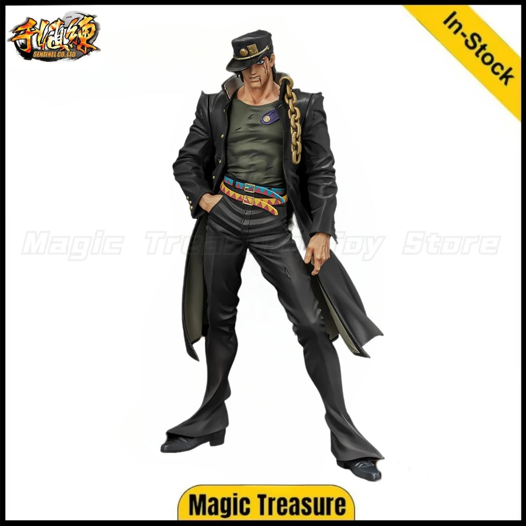 【In Stock】Original Sentinel JoJo's Bizarre Adventure Part 3 Star Fighter Jotaro Kujo 1/8 Scale Figure Toy
