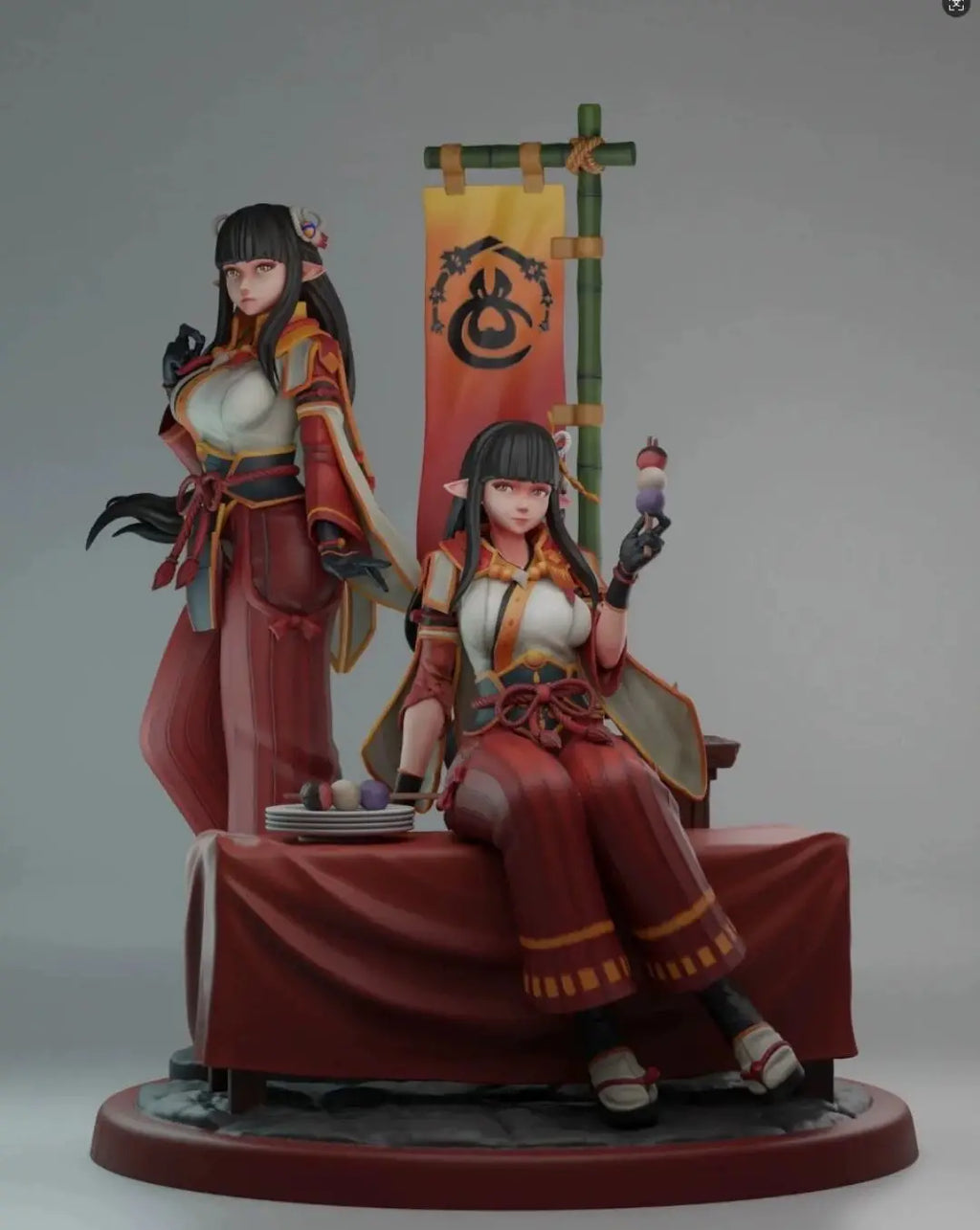 In Original Genuine Stock Unioncreative Hinoa Minoto Animation Character Model Festival Gifts Collection Model