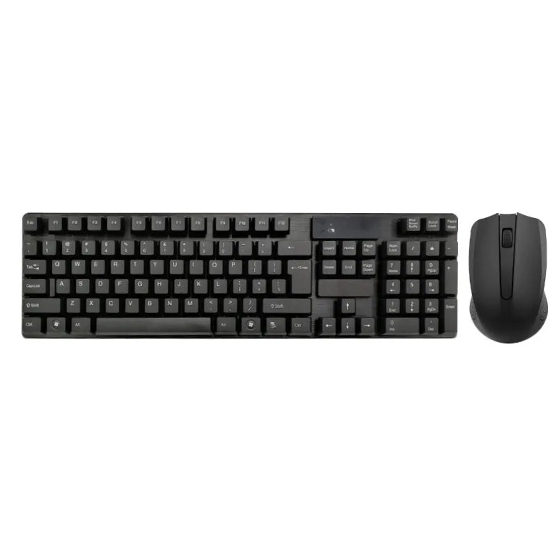 2.4G Wireless Keyboard Mouse Set 104 Keys Standard Keyboard Gaming Keyboard Mouse Kit Keyboard For Laptop Tablet PC Accessories