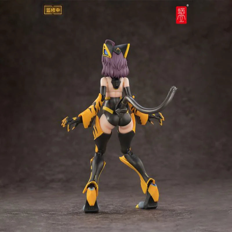 【100%original】Snail Shell TIGER-05-Kuhu Collection Series Model Cartoon Character Garage Kit Action Figure Gifts Toys Model