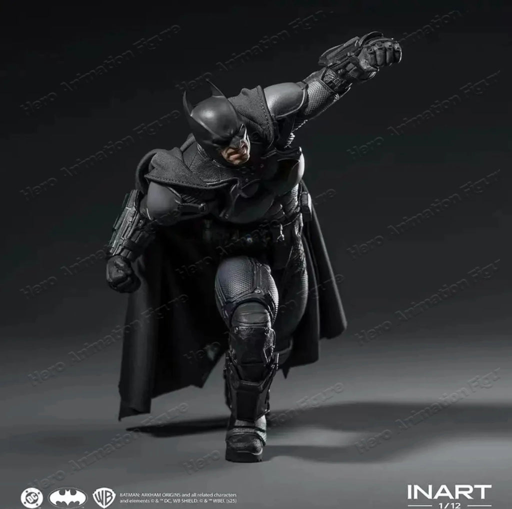 Out of stock INART "Batman: Arkham Origins" Batman 1/12 Action Figure Soldier Standard Edition