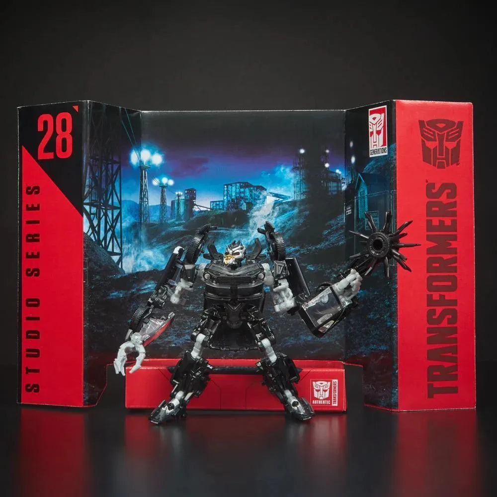 [In-Stock] Hasbro Transformers Studio Series SS28 Barricade 11.5cm Deluxe Class Nice Collectible Action Movie Figure Model Toys