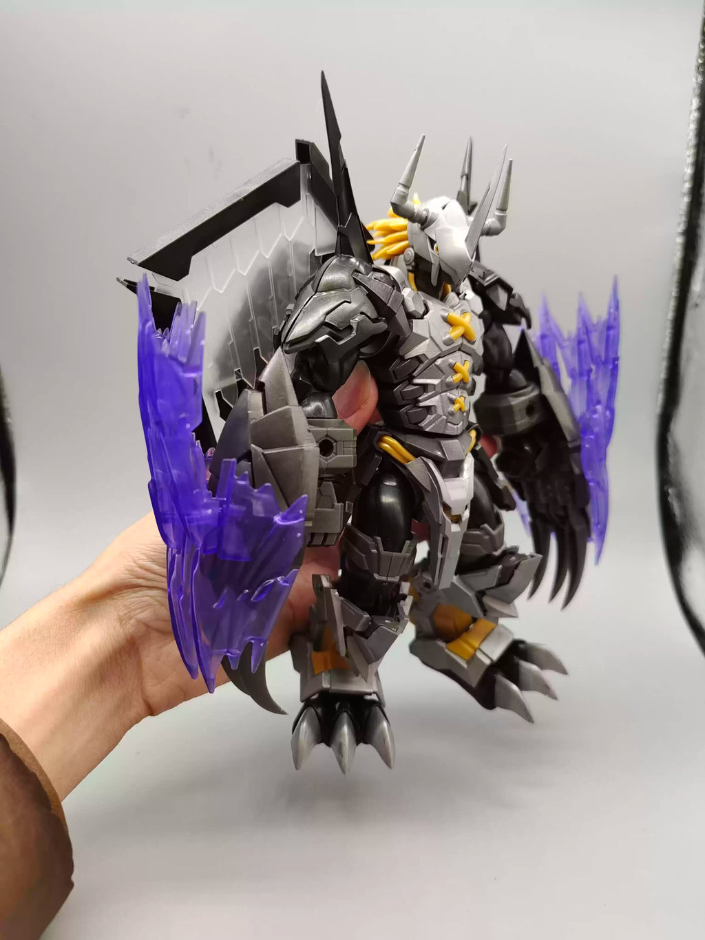 Frs Wargreymon Upgraded Version With Special Effects Parts Digimon Anime Figure Assembly Model Kit Action Figure Collection Toys