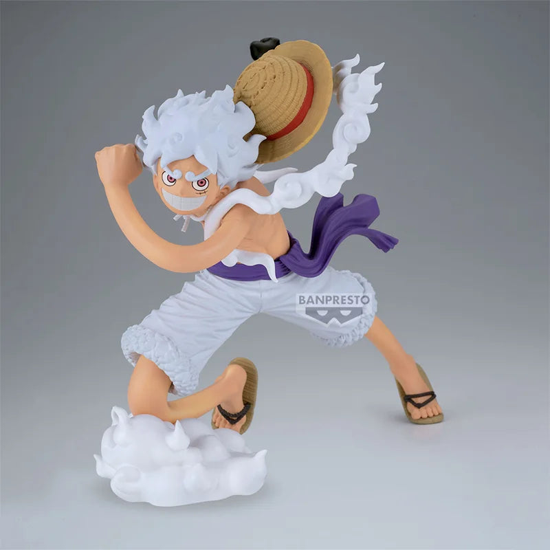 【100% Original】BANDAI SPIRITS Original Modell Dekoration One Piece Monkey D. Luffy Grandista Gear 5 II Anime Cartoon Geschenke Spielzeug