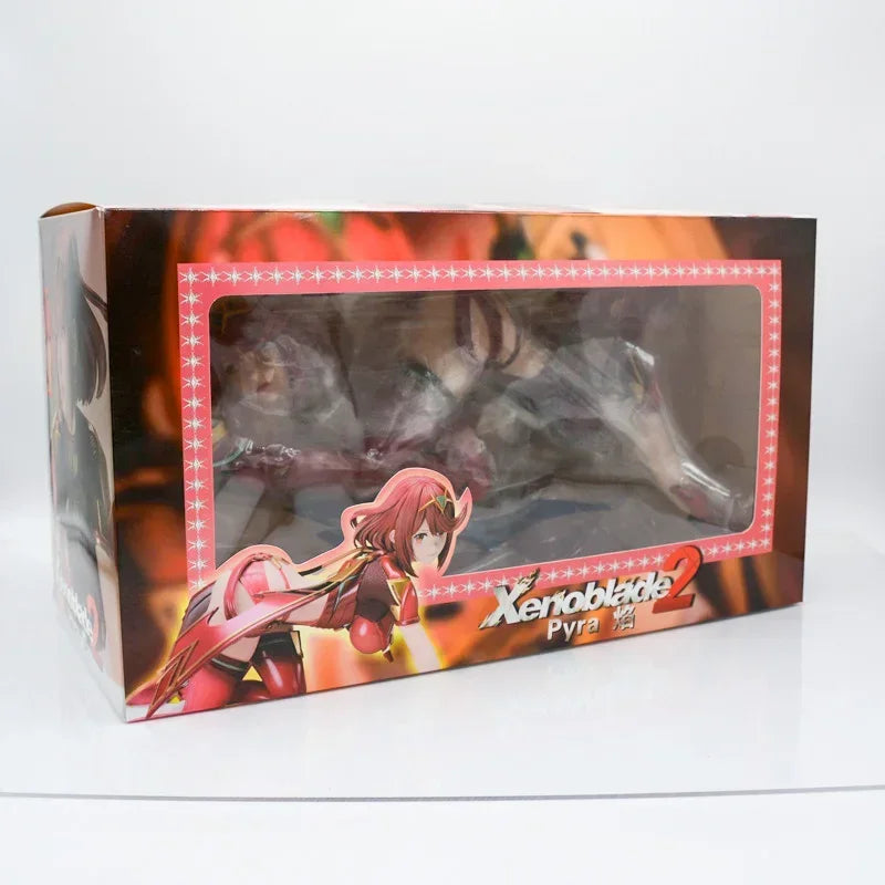 23cm Xenoblade Chronicles 3 Mio Anime Figure Pyra/Homura Action Figure Mythra/Hikari Figurine Game Statue Model Doll Toys Gifts