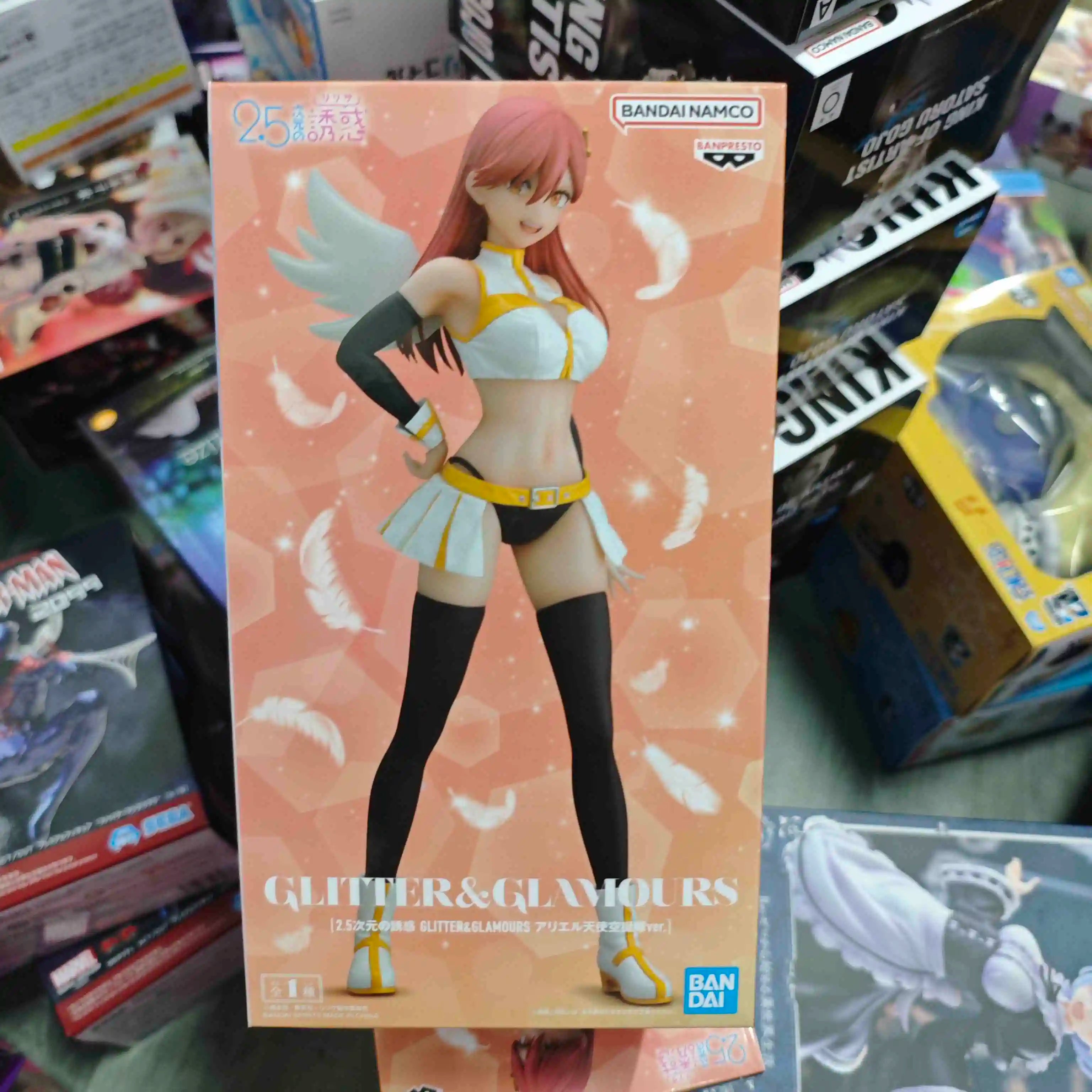 Bearpanda Bunny Girl Asanagi Rin Xiya 3D Crystal Eye Temperature Paint Kawaii Garage Kit Creative Scene Models Classic Anime Toy