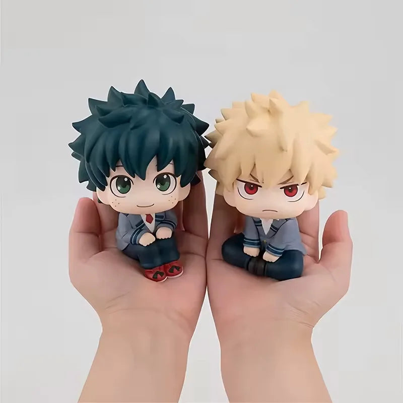 2026 Anime Figure cute Midoriya Izuku Figurine Bakugou Katsuki action figure Look up figure mini cute Toys Collectible doll Gift