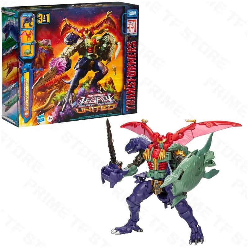 Original Hasbro Transformation Toy Generations G Series Legacy United Commander Class Beast Wars Universe Magmatron C-Class