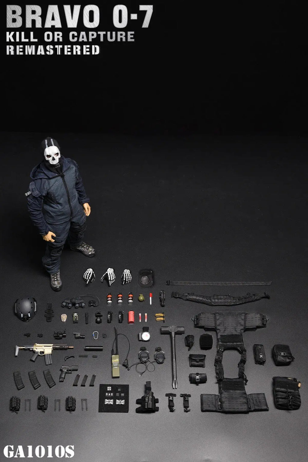 TYCTOYS Original Easy&Simple 1/6 Scale GA1010S GA1010R BRAVO 0-7 Night Battle Ghost Desert Ghost Action Figure Model Toy Present