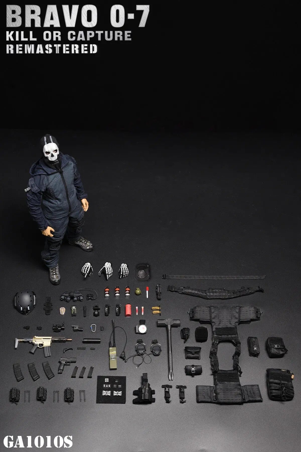 TYCTOYS Original Easy&Simple 1/6 Scale GA1010S GA1010R BRAVO 0-7 Night Battle Ghost Desert Ghost Action Figure Model Toy Present