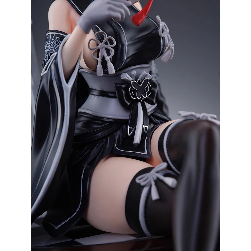 Game Figure 2B sitting action figures YoRHa Type A kimono 2A figurines Doll PVC Models Toys Adult Collection Statue Gifts 21.5cm