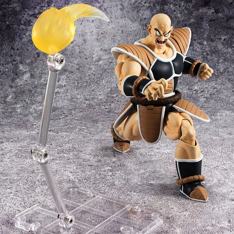 In Stock BANDAI Original S.H.Figuarts DRAGON BALL VBGETA NAPPA SDCC SHF Action Figure Model Toy Gift for Kid Foam Box Packaging