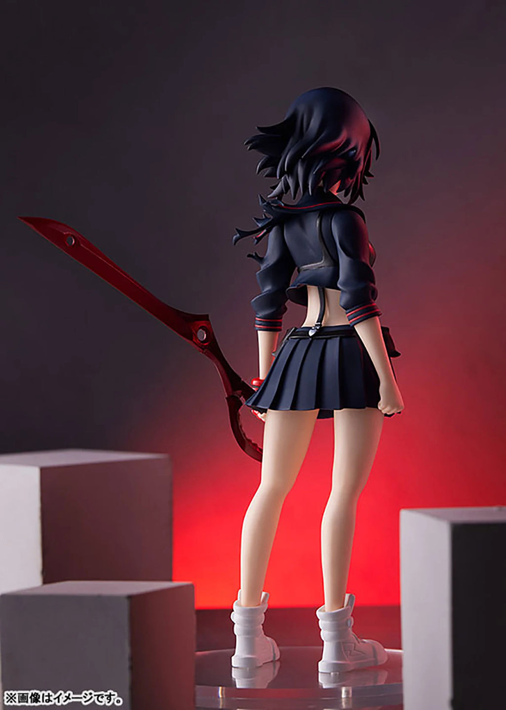 Original Genuine Good Smile Company Prepainted Pop Up Parade Kill La Kill Matoi Ryuuko H=170mm Anime Character Figure Decoration