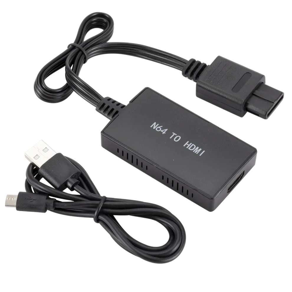 N64 To HDMI Adapter Converter Nintendo64 to HDMI Converter Adapter Plug And Play For Nintend 64/SNES/NGC/SFC Gamecube Console