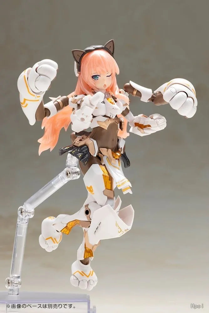 【Pre Sale】KOTOBUKIYA FG187 Frame Arms Girl Durga I Cat Armor -Calico- Ver Assembled Anime Model Toys