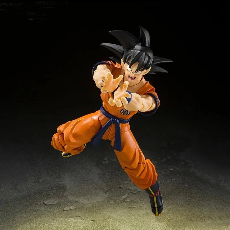 In Stock Bandai SHFiguarts Dragon Ball Z Son Goku The Lowest Born Saiyan Limited Anime Figure Action Model Collectible Toys Gift