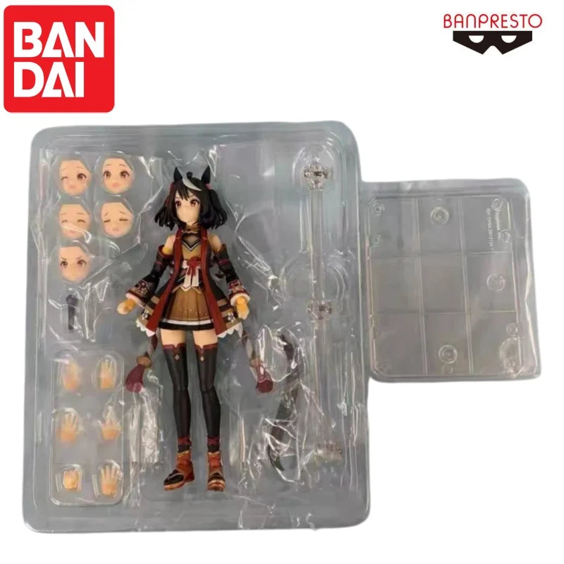 Bandai In Stock Original Umamusume Kitasan Black Doll Brand New Boxed Animation Anime Characters Garage Banpresto Ornaments