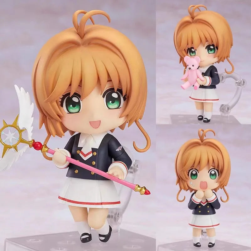 Anime-Figur Bikkuri Little Sakura 400 Magic Card Girl Anime-Spielzeug 763 Li Xiaolong School orm Little Sakura 98 Sammlerstück ...