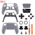 Für PS5 Controller Limited 30th Anniversary Gehäuse Fall BDM-010/020/030/040/050 Ersetzen Vorderseite Rückseite Abdeckung Touchpad Farbe Tasten