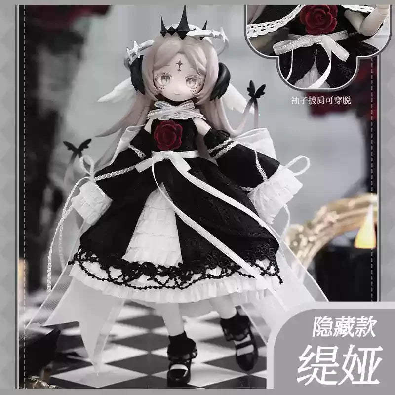 Genuine Meki Creation Heart Trendy Blind Box Toys 12 Points Bjd Action Figure Ornaments Original Toy Doll Figure Birthday Gift