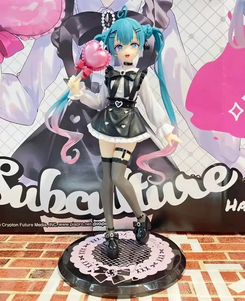 In Stock Original Taito Hatsune Miku Non Mainstream Fashion Anime Figure Toys for Kids Gift Collectible Model Ornaments Gifts
