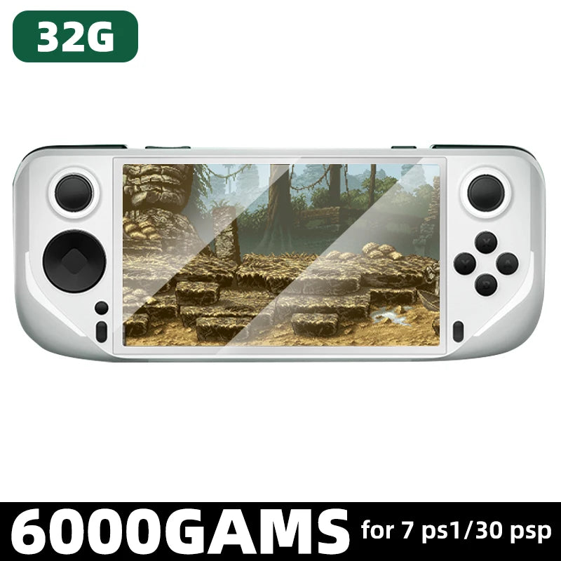 VILCORN E6 Handheld Game Console 5 Inch IPS Screen Portable Game Player Up for 40000 Retro Game for PSP PS1 N64 Pocket Console