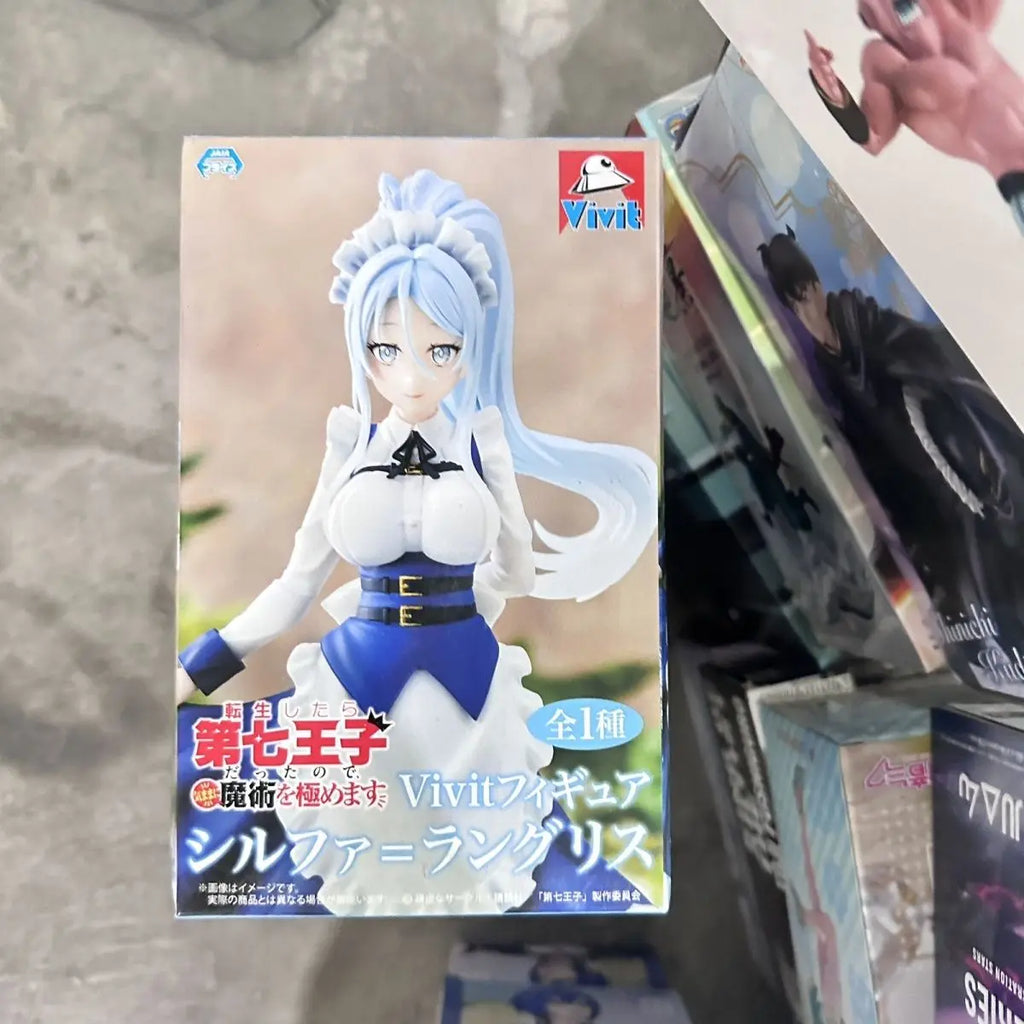 Hot Original System Service Lloyd Sylpha Ren Vivit Figure Cartoon Collectible Model Anime Action Figure Desktop Decoration Gift