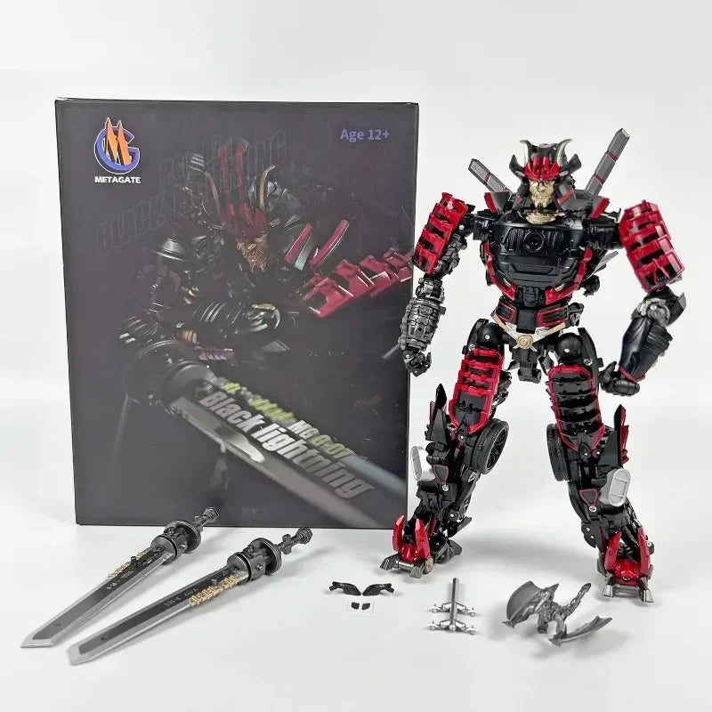 MetaGate Transformation MG G07 G-07 Haiku Drift Black Lightning Three Warriors Car Plane MetaGateG07 Action Figure Robot