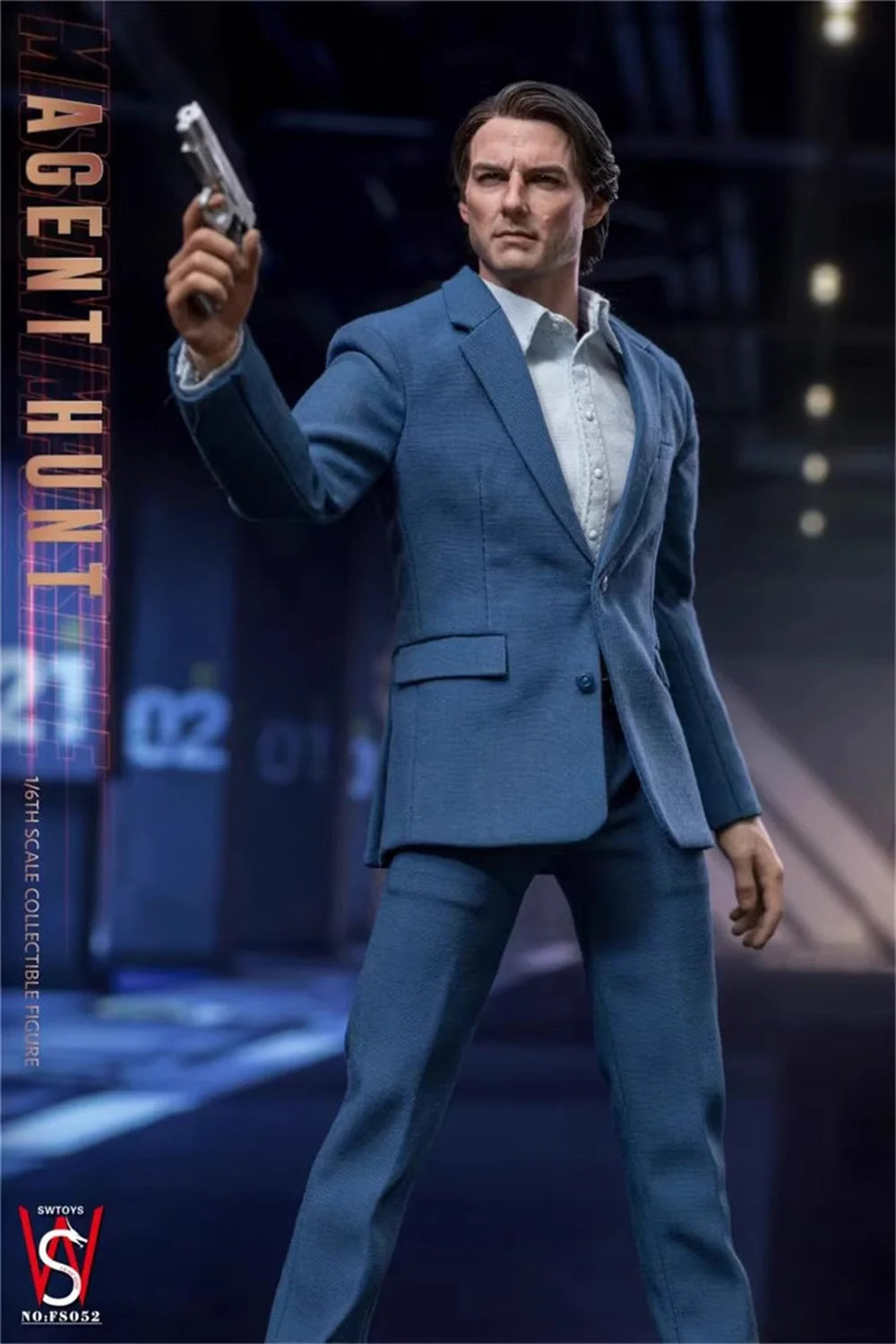 FS052 Mission the the Impossible Handsome Guy Tom Cruise Platform Full Set Moveable Action Figure Gift For Collect 1/6 SWTOYS
