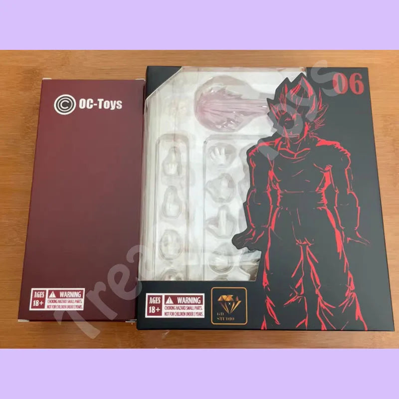 OC Toys GD Studio Dragon Ball Z SHF Super Saiyan God Vegetto Vegito Аниме Фигурки Фигурки Модели Детски Подаръци Играчки
