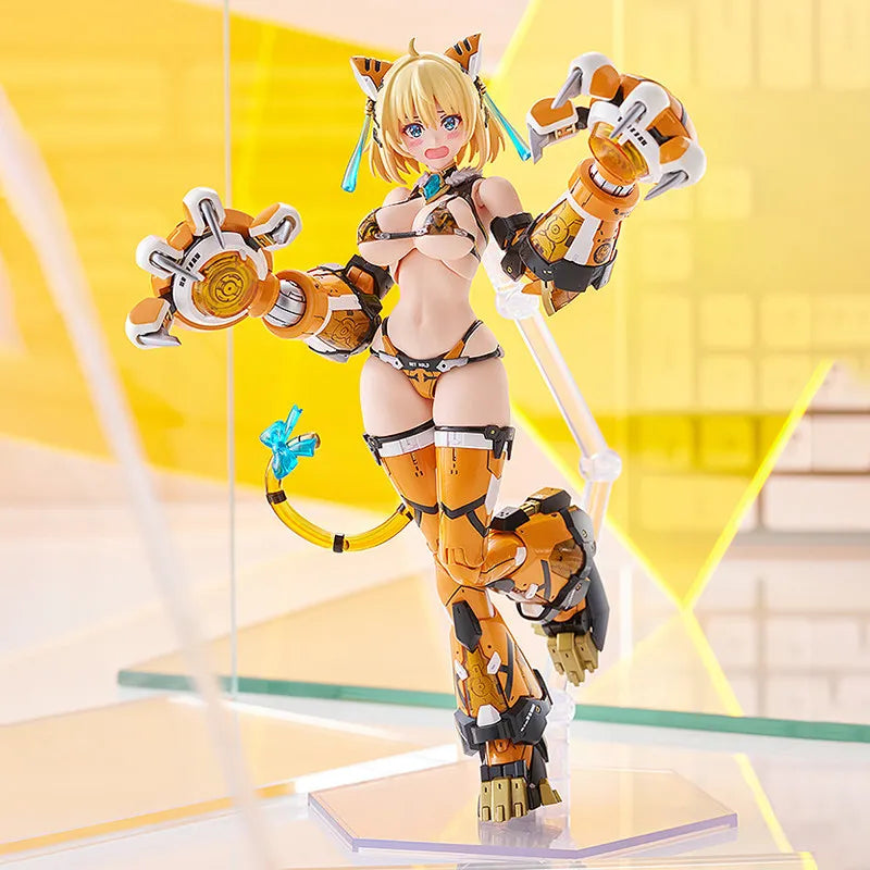 Original Max Factory Plamax (Bp-02) Bunny Suit Planning Sophia F. Shirring Tiger Armor Ver. Anime Peripheral Figure Toys