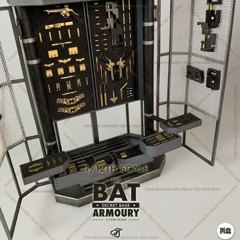 In Stock 2goodco 1/12 Batman Gnaku INART Bell Dark Knight Rises Scene Model Toys Collection Gifts