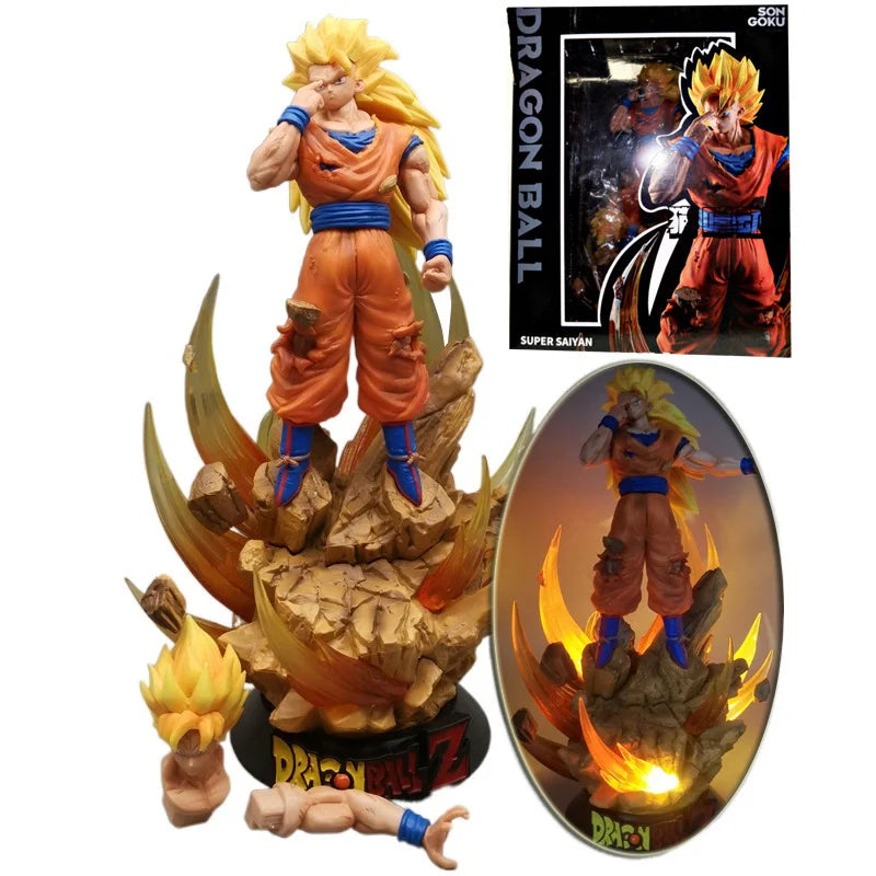 Last Sleep Studio Dragon Ball Z Vegetto SSJ3 Figure Dragonball Figurine Anime Model GK Bejitto Statue Collection Toy DBZfigma