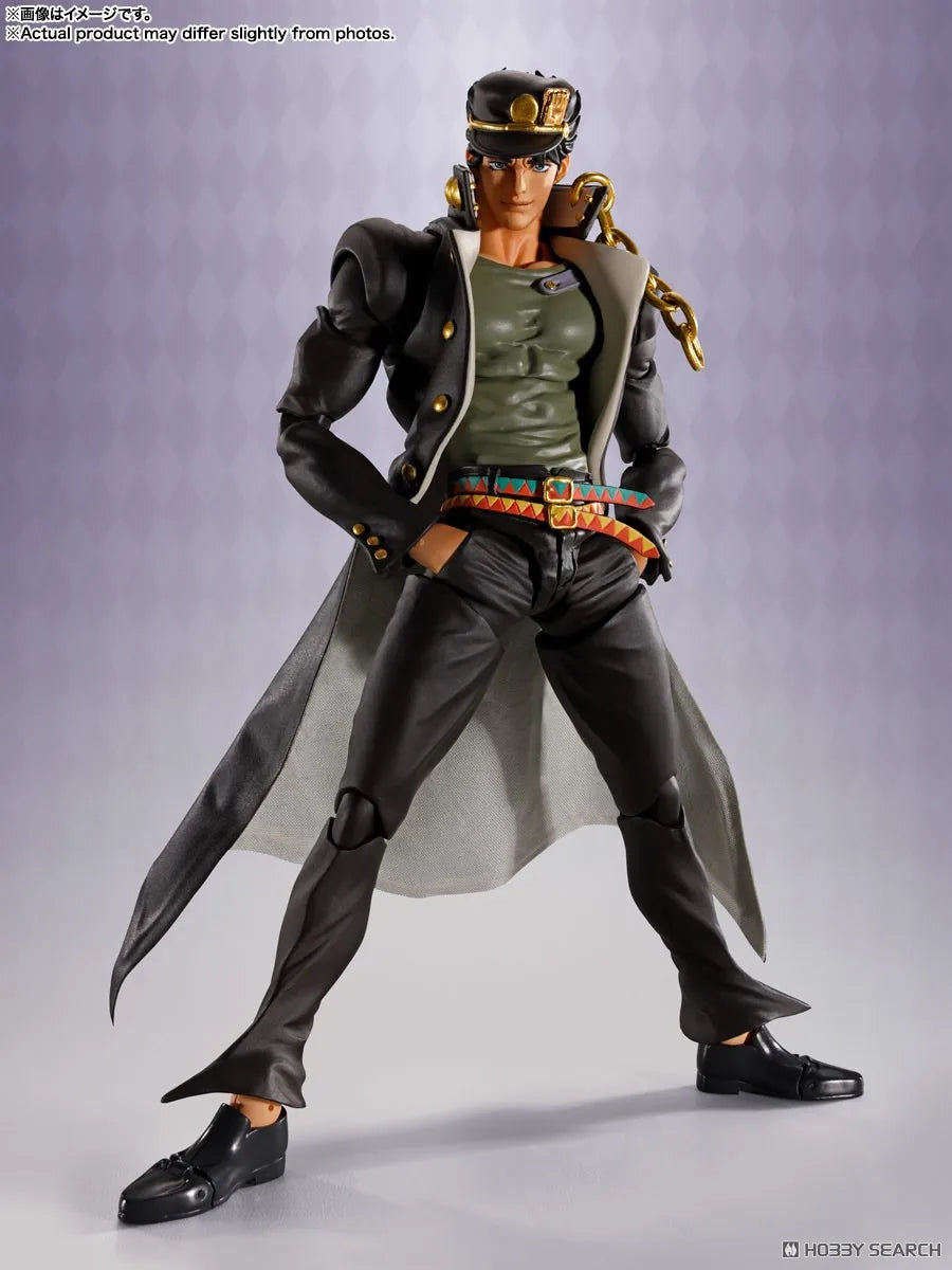 In Stock Bandai S.H.Figuarts SHF JoJo's Bizarre Adventure Jotaro Kujo Stardust Crusaders Anime Action Figures Toys Models PVC