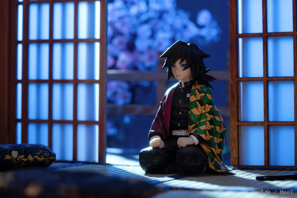 In Stock Original Genuine MegaHouse GEM Series Demon Slayer Tomioka Giyuu 90mm Action Figure Model Kit Collectible Gift Ornament