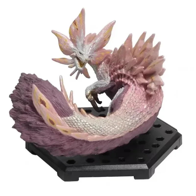 Monster Hunter World Iceborne Action Figure PVC Model, Nergigante Tigrex Basarios Dragon Collectible Decoration Toy for Adults