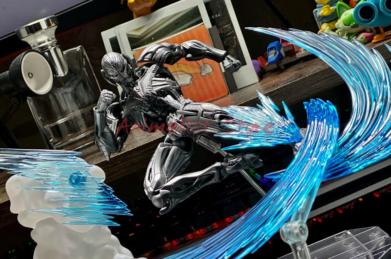 Ac Factory Shf-Figuren-Effektserie SHF-Raucheffekt für Actionfigur, Weiß, Blau, Gelb, Anime-Kollektion, Modell, Spielzeug-Replik