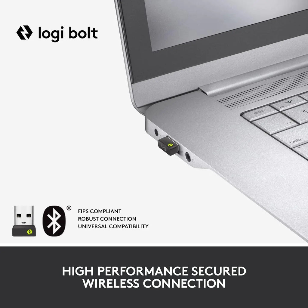 Original Logitech M650L Bluetooth Wireless Mouse Silent Clicks for PC/Mac/Multi-Device/Chromebook Office Laptop