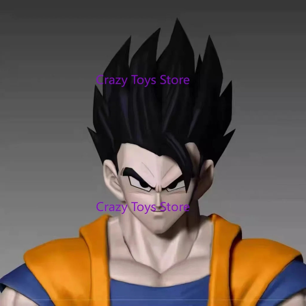 In Stock HMYR Dragon Ball S.H.Figuarts SHF Son Gohan Vegetto Black Gohan Head Accessory Kit Anime Action Figure Toy Model