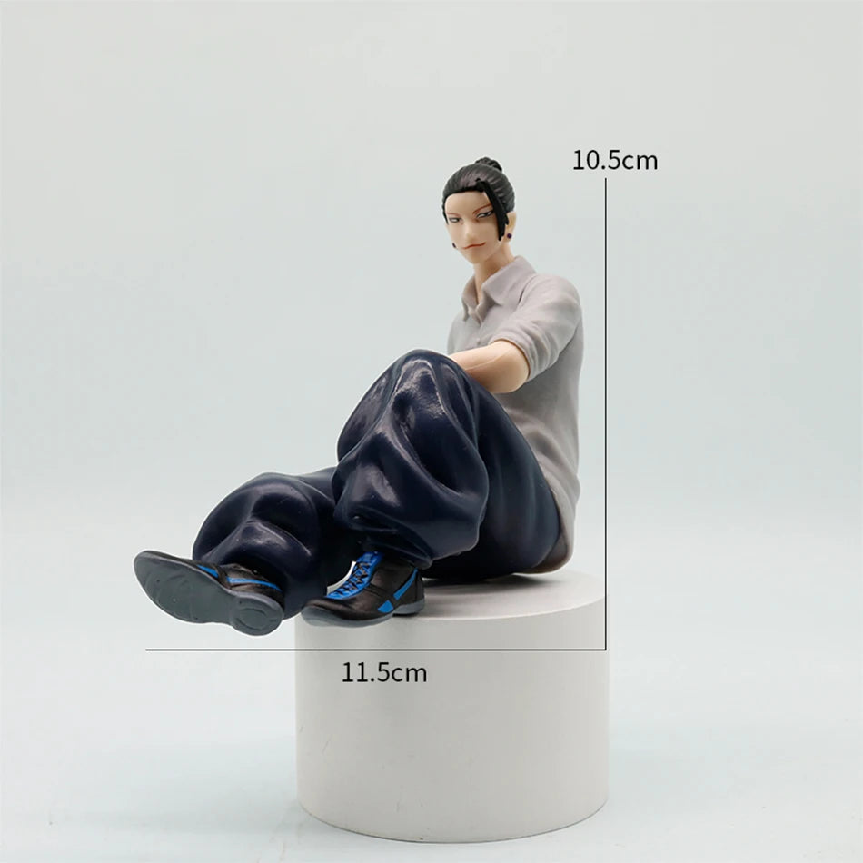 10cm Jujutsu Kaisen Mini Figures Satoru Gojo Figure Action Geto Suguru Figurine Q Version Anime Model PVC Collection Toys Statue