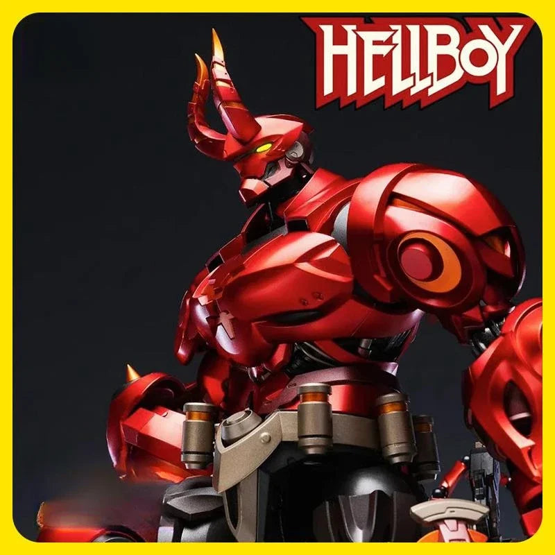 Spot Hidden Dao Model Black Horse Comics Hellboy Mech Mobile Model Decoration Can Collect Birthday Gifts Desktop Decoration