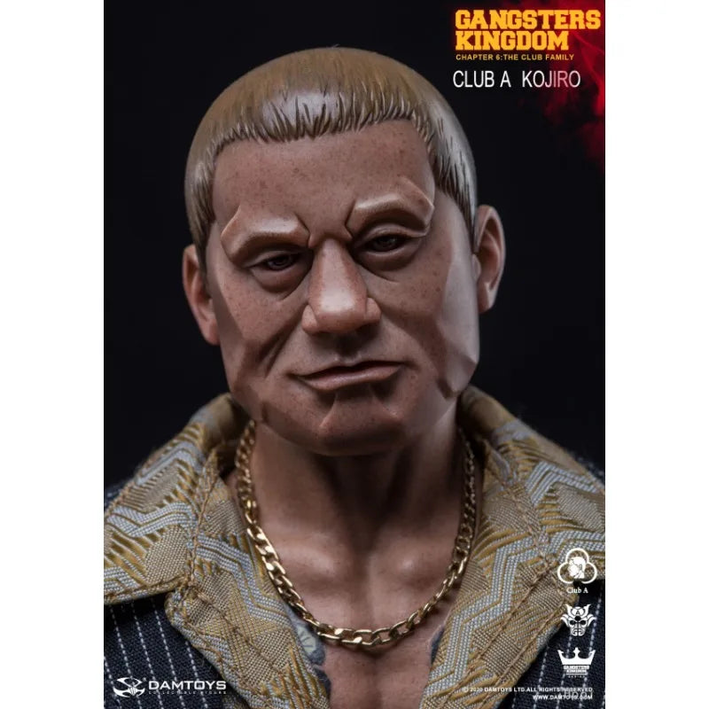 DAMTOYS Genuine GK021 Gangster Kingdom Grass Flower A KOJIRO Movable Finished Product Model Boy's Gift Collectibles