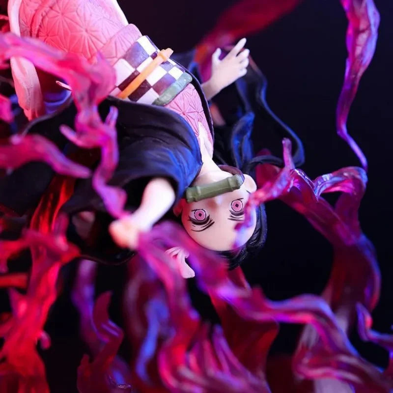 16cm Demon Slayer Kamado Nezuko Anime Figure Anime Action Figure Statue Ornaments Collection PVC Model Doll Birthday Gift Toys